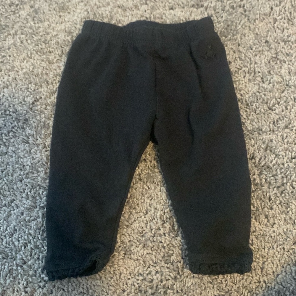 Gap Baby Black Leggings Size 0-3 Month EUC